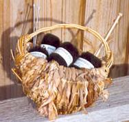 Basket of Alpacca Wool