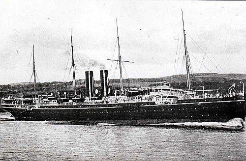 Australia SS Steamer sinking