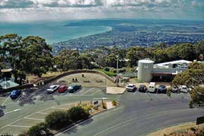 View of Dromana and Port Philip Bay