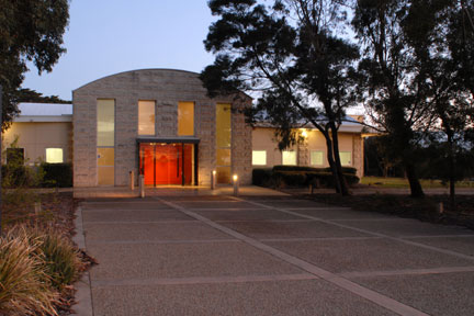 The Mornington Peninsula Regional Gallery (MPRG) at Mornington on the Mornington Peninsula